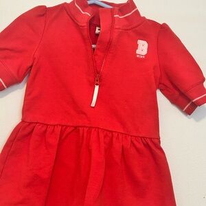 Janie and Jack Red Casual Kids Dress
